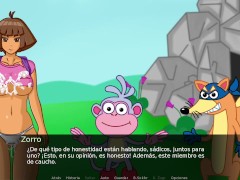 Dora la exploradora cuentos del bosque oscuro