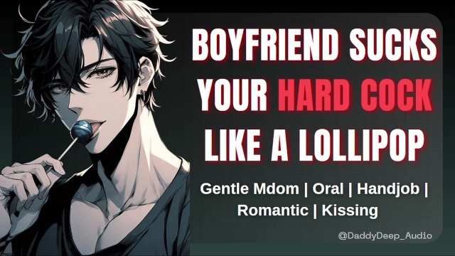 Hot Boyfriend Sucks a Fat Load out of Your Cock Before Tucking You into Bed  Male Moaning Audio