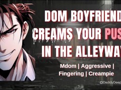 Dominant Boyfriend Angrily Fucks and Breeds Naughty Bitch in an Alleyway