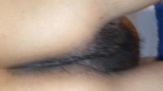 Her Ass Hurts, Skinny Girl Trying Anal Sex, But She Can't Hold It