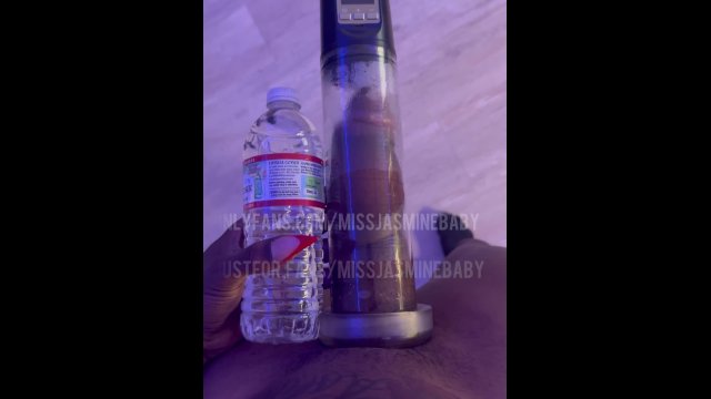 Ts Missjasminebaby pumps girlCock to Massive Size sneak Peek