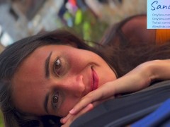 Public blowjob in front of grandma’s house