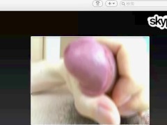 ビデオチャットで自慰行為のオカズになってあげた