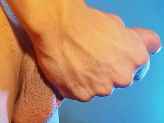"guy Masturbates his Veiny Cock to please You"