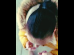 smoking a pen with a cigarette