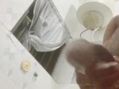I had hot masturbating in the bathroom *Masturbation *Orgasm *BathroomSex