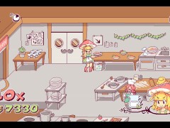 Futanari Di Funghi [ FUTA Hentai Game ] Ep.5 the cheffe is taking a huge futanari cock in her ass !