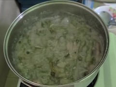Pinay MILF Cooking and Sex Vlog - Ginataang Suso