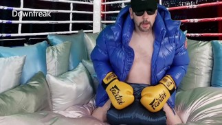 这是Satin拳击台上的KO