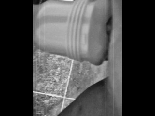 Первая мужская реакция соло Fleshlight