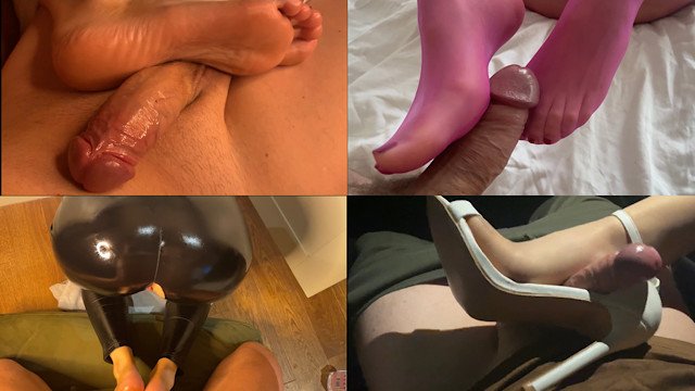 Footjob Compilation - PART 1 - Foot Fetish