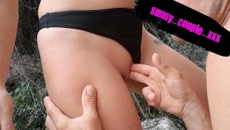 What a thrill! I licked her pussy in public by the river, she came so fast while I fucked her pussy