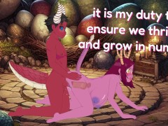 Impregnating the queen (Lust's Cupid)