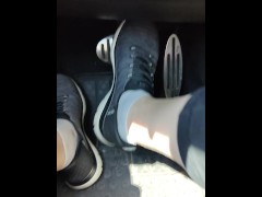 Hard Pedal pumping in my sketchers sneakers