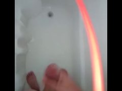 Solo shower masterbation