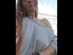 Getting Off in My Garden!! More on OnlyFans!!!