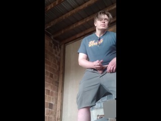 Pt3 Public Bating Ends with Cumshot, almost Caught!