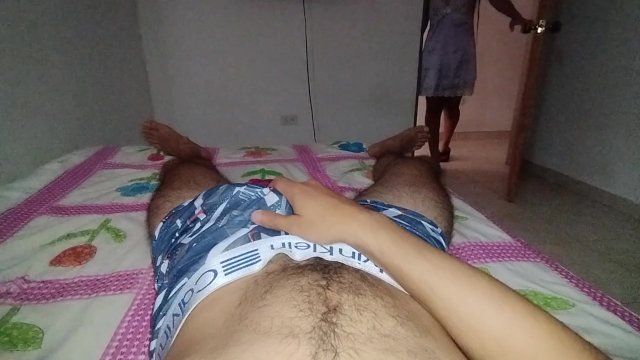 Stepsister in Babydoll enters my room and receives a creampie in her perfect pussy. Real homemade po