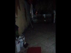 Vizinha me olhando gosar