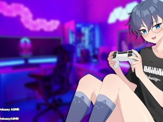 [ASMR] Femboy BF Squeezes your Head with his Thighs while he Plays Der Riese (WAW Zombies Gameplay!)
