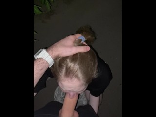 Blowjob from my Girlfriend in Nature. Demo Version