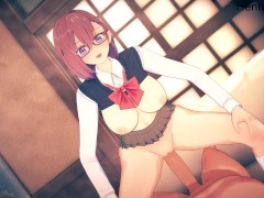 Amano Ririsa is Riding Senpai Dick Hentai 2.5 Dimensional Seduction Uncensored