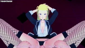 Ларксен из Kingdom Hearts делает вам хентай футджоб от первого лица