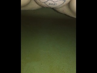 Peeing in the Shower
