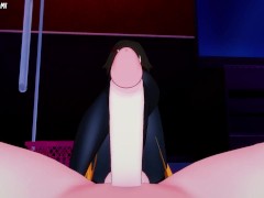 Androssi Zahard from Tower of God Gives You A Footjob Hentai POV