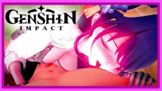 Genshin Impact - Raiden Shogun befriedigt Sie nach Büroschluss