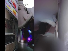 路地裏の自販機横で立ち○ぼしてる地雷系塩対応女子はキモおぢが金持ちのカモおぢだとわかった途端なんでもご奉仕してしまう神対応女子に早変わりっ