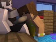 Our Secret College Club / Minecraft Gay Porn