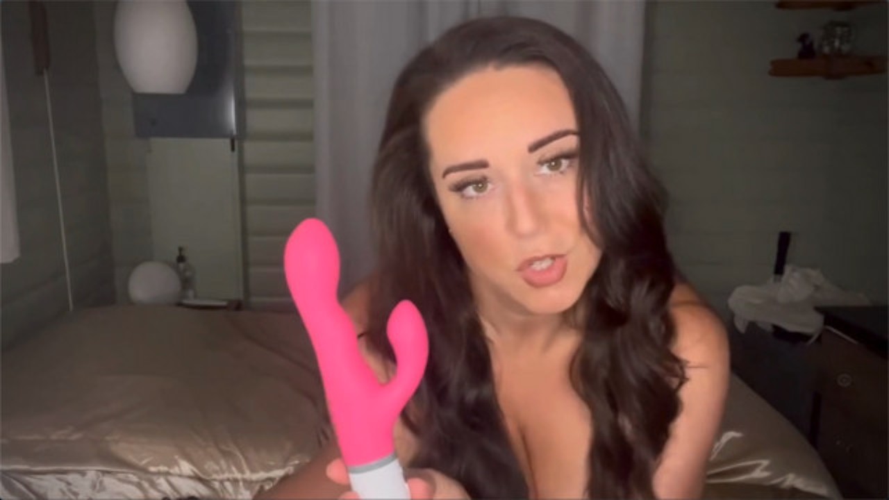 Sophia Tells you to STROKE YOUR BIG FAT DICK while she Orgasms  