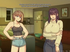 A futa x female friends-with-benefits visual novel