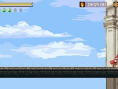 【#01 ゆうわく淫魔城 実況(体験版)】逆レドットアニメーションのファンタジーエロゲー。巨乳女神官や女剣士に抜かれちゃう。(ステージ1) 14/16