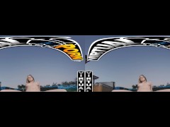 VIRTUAL PORN - Kimberly Snow Lets Johnny Bang Her Wet Pussy In The Hot Tub & Cum All Over Her Face