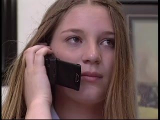 Teen Girl can't Wait any Minute before her Admirer comes