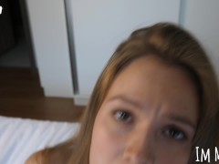 Honey, I want to have a with you. Get me pregnant, please! POV / VIRTUAL SEX