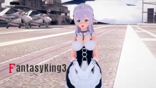 Belfast invites me to lunch | Azurlane | Full & FullPOV on Patreon: Fantasyking3