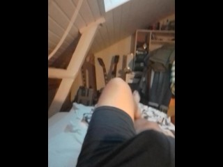 Masturbating in Bed