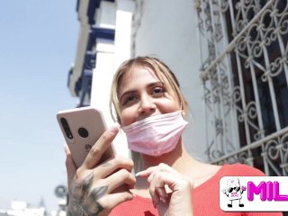 Sorry, I have a boyfriend!! Beautiful busty Venezuelan caught on the streets of Peru. screenshot number 2