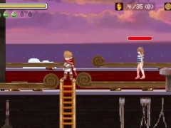 【#03 ゆうわく淫魔城 実況】巨乳女海賊達にエロいことされちゃう。(逆レドットアニメーションファンタジーエロゲー ステージ4) - Screenshot 5 of 16 - Hentai Anime