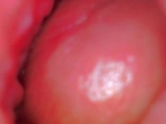 🎬 TRAILER: Endoscope Camera Inside My Pink Pussy Records How He Fills Me With Cum🎥💎 - Real Couple