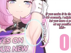 Beta Safe challenge in Elysian realm(femdom, armpit fetish, foot fetish, censors)