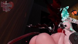 VTUBER让粉丝在VRCHAT中操她