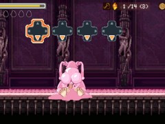 【#04 ゆうわく淫魔城 実況】セックスしながら道を歩いていき、ついにサキュバスと対面。(逆レドットアニメーションファンタジーエロゲー ステージ5) 2/16