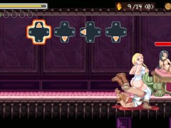 【#04 ゆうわく淫魔城 実況】セックスしながら道を歩いていき、ついにサキュバスと対面。(逆レドットアニメーションファンタジーエロゲー ステージ5) 7/16