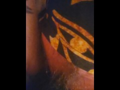 County jail prison guard blindfolded and eats Ts.Bella Gotti thick juicy nut