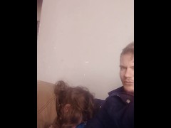 Blowjob in living room untill cum in Stacys mouth ( full videos on exclusive membership )