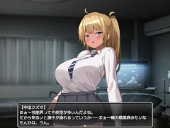 【ギャルJ●をスカウト～完全に堕とすまでタイムリープ～ 実況(体験版)】強気な金髪爆乳黒ギャルに撮影中エッチなおさわりする2Dアニメーションエロゲー。 4/16